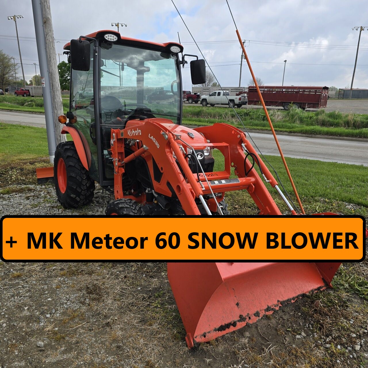 Snow Compating 2021 Kubota LX3310 + Snow Blower + Blade – GREG'S MACHINERY